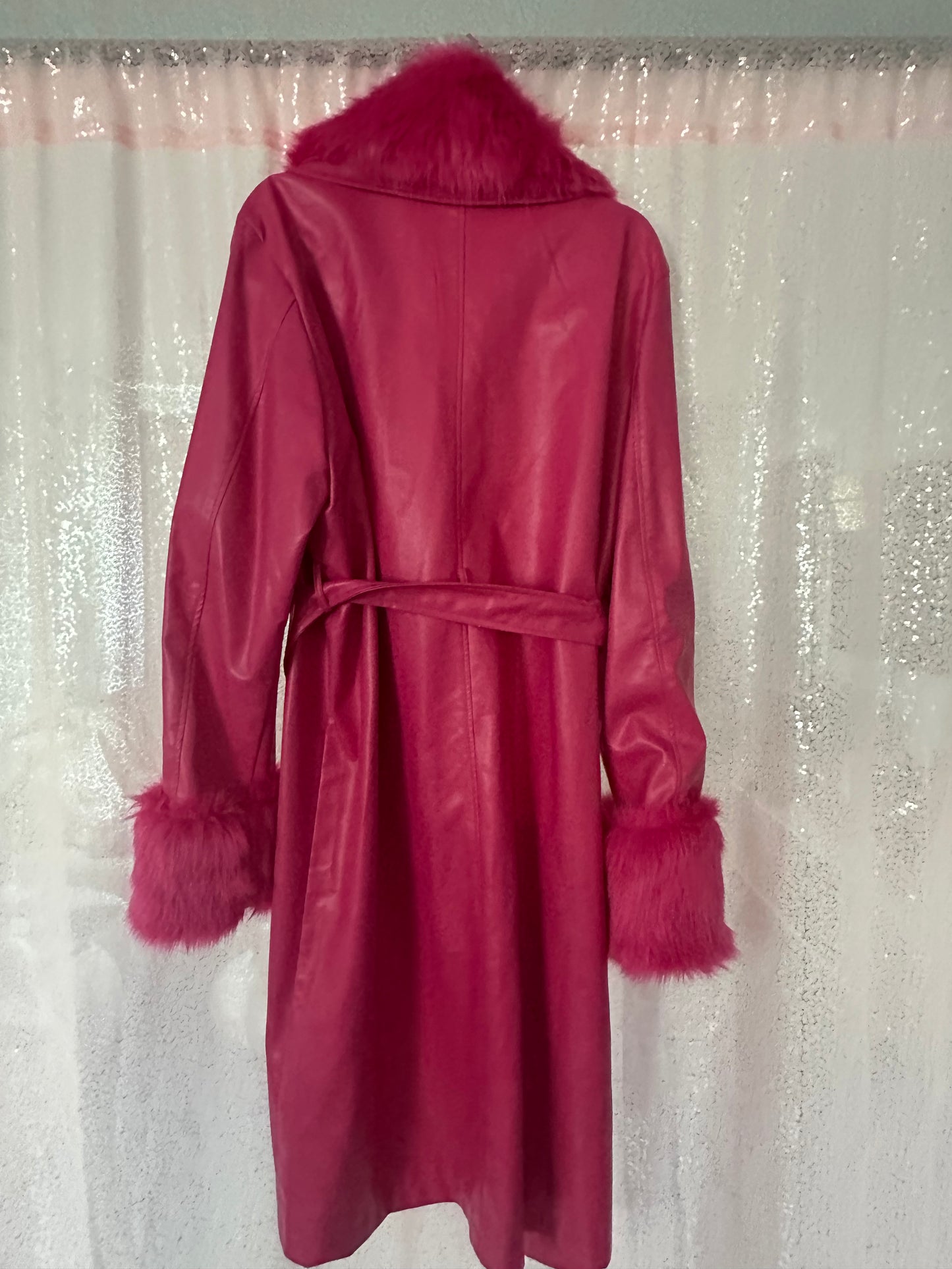 FINESSE pleather jacket size XL