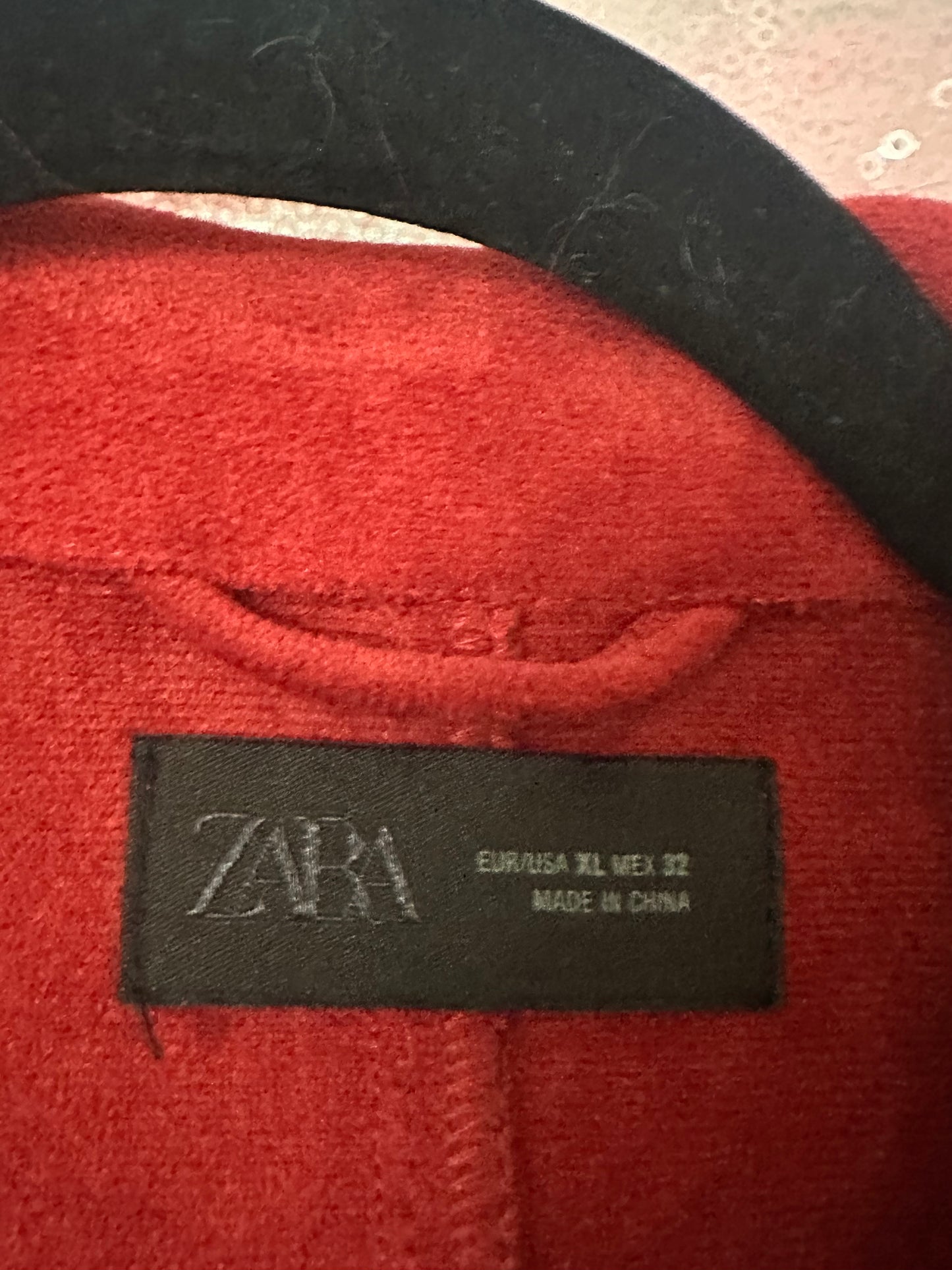 ZARA faux suede trench size XL