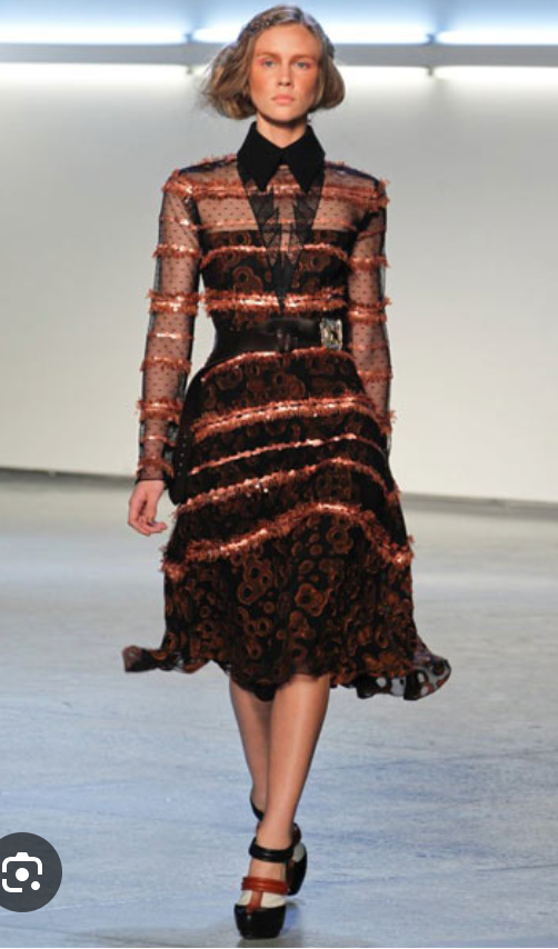 RODARTE Sand heels (seen on runway) size IT39 (US9) (AS IS SEE IMAGES)