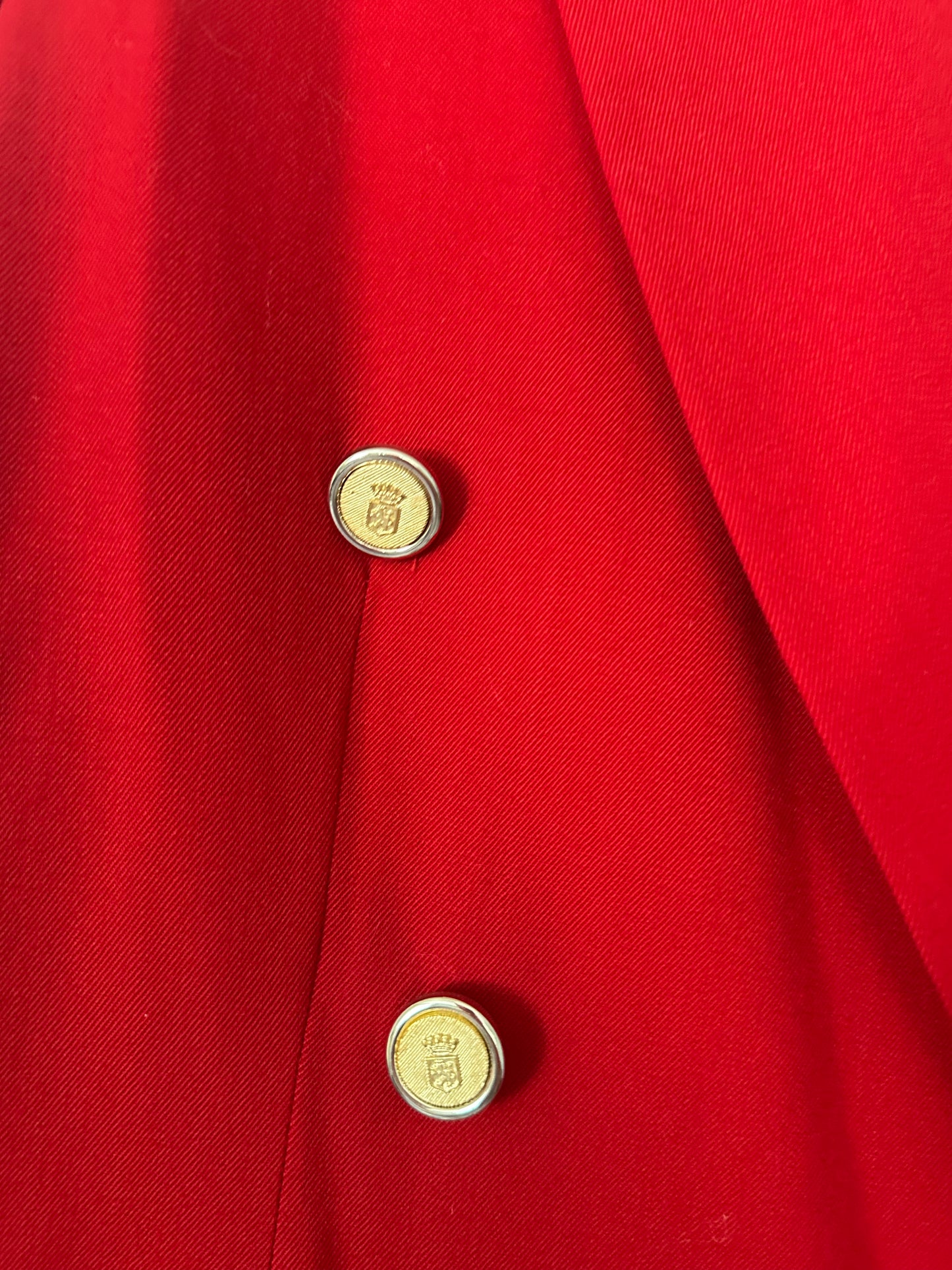 VINTAGE red blazer size US12