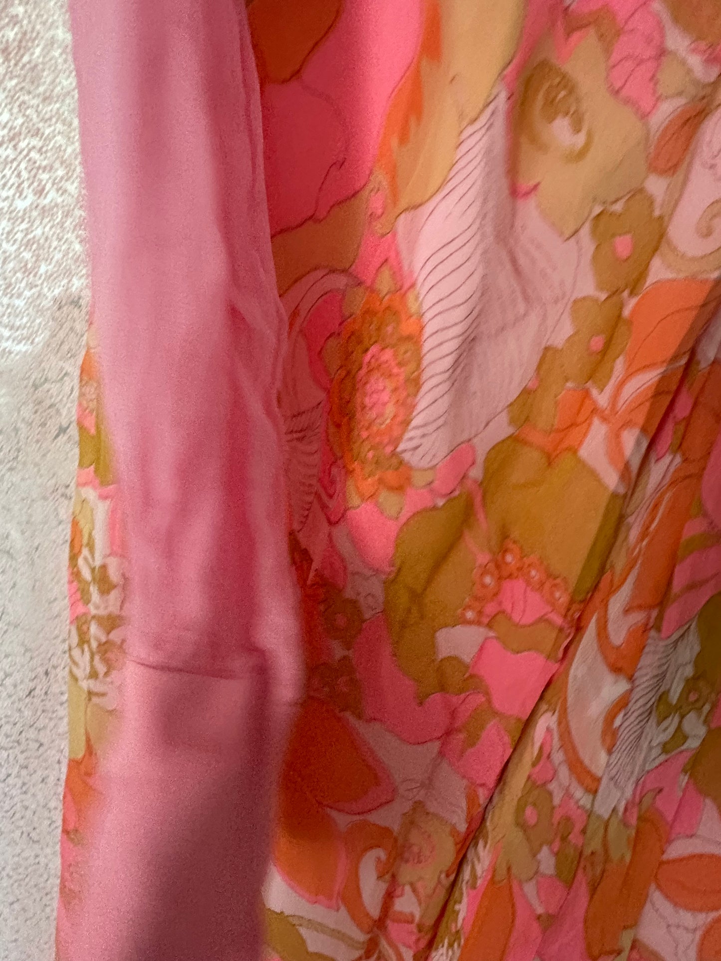 VINTAGE 70's Handmade dress (size approx. SMALL)