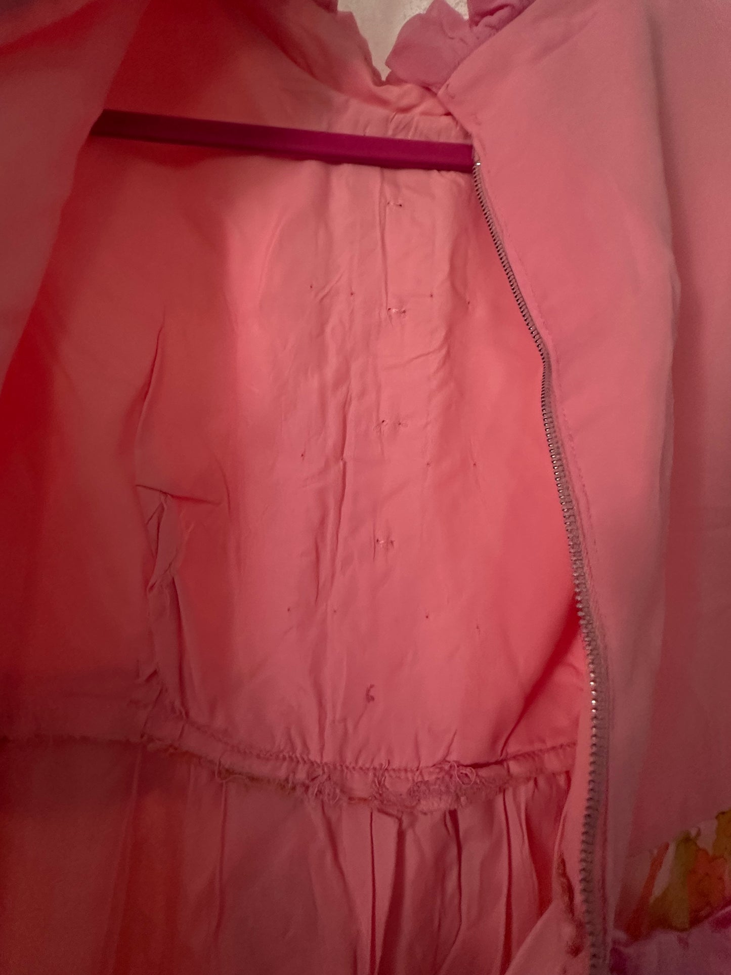 VINTAGE 70's Handmade dress (size approx. SMALL)