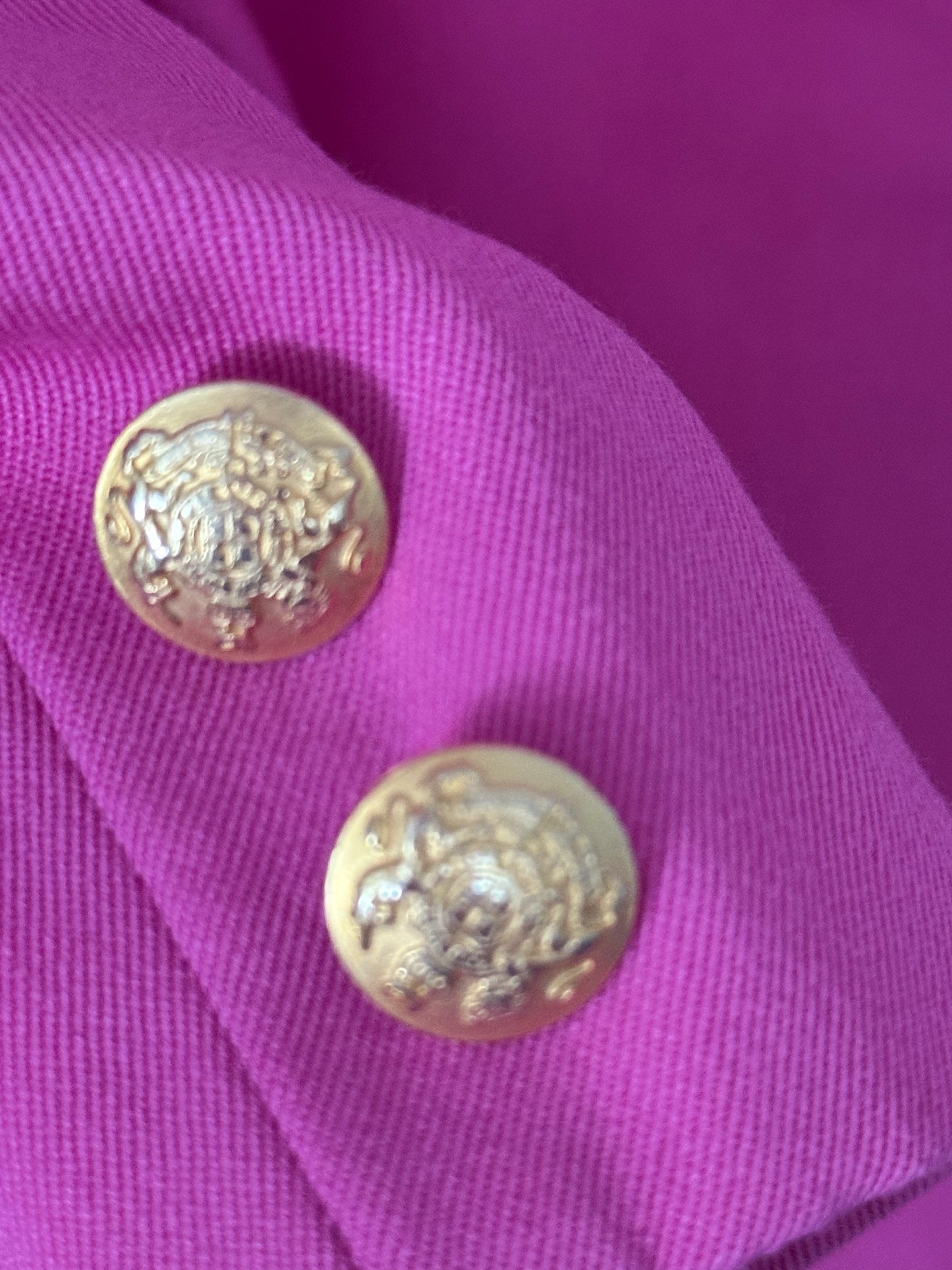 VINTAGE pink blazer size US14