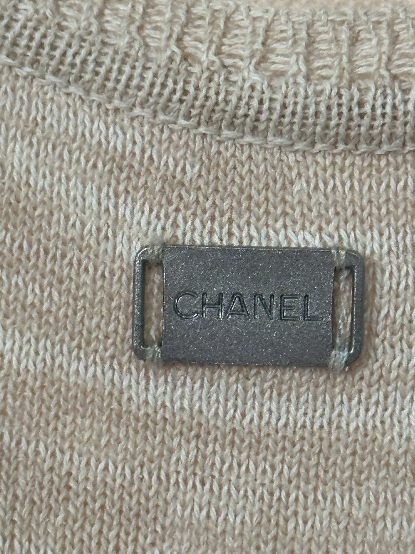 CHANEL VINTAGE 1999 tank top size FR44 (medium-large)