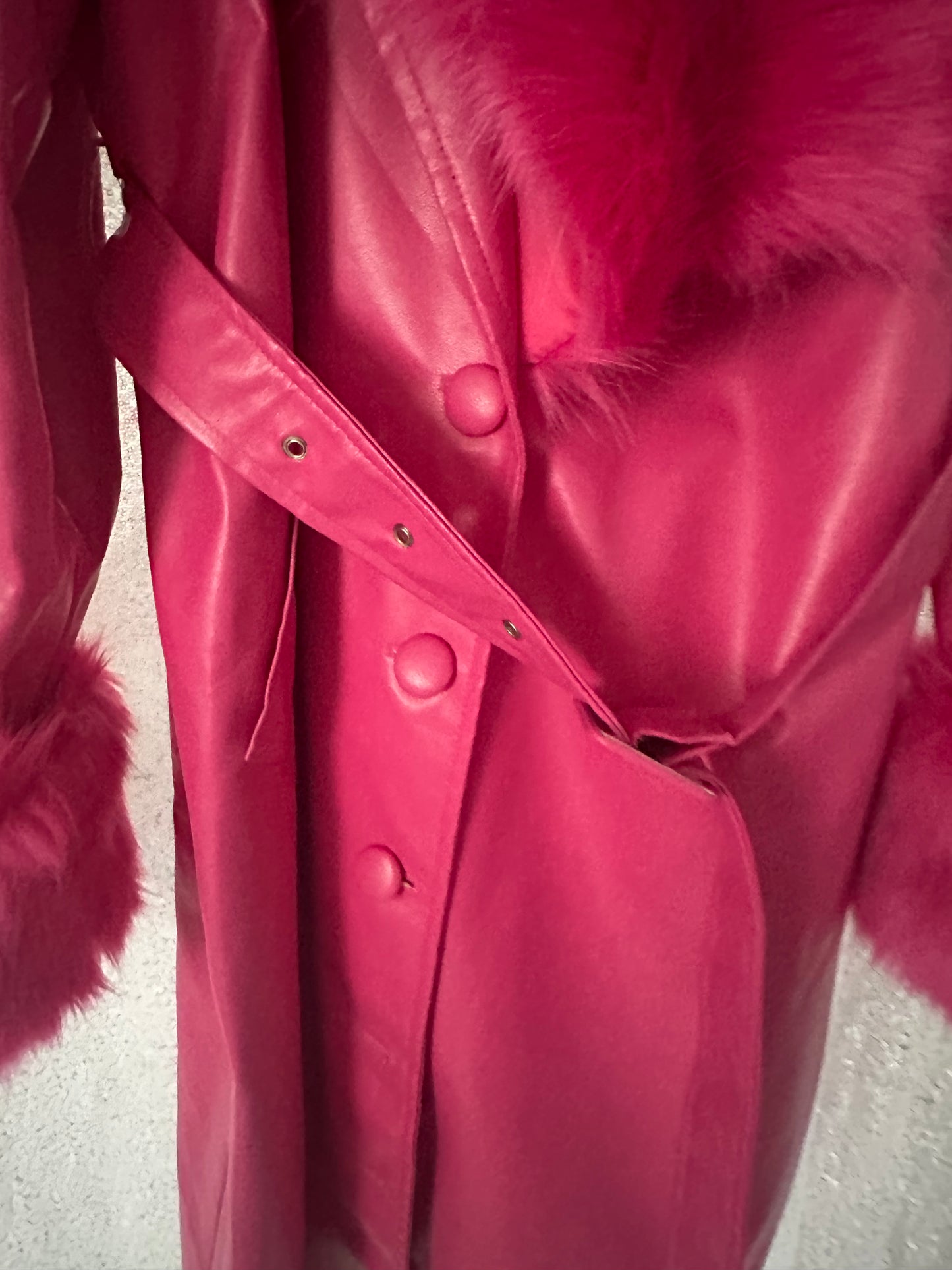 FINESSE pleather jacket size XL