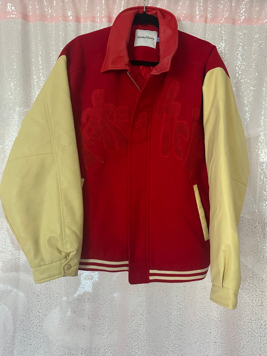 HOUSE OF SUNNY oversized varsity jacket size LARGE