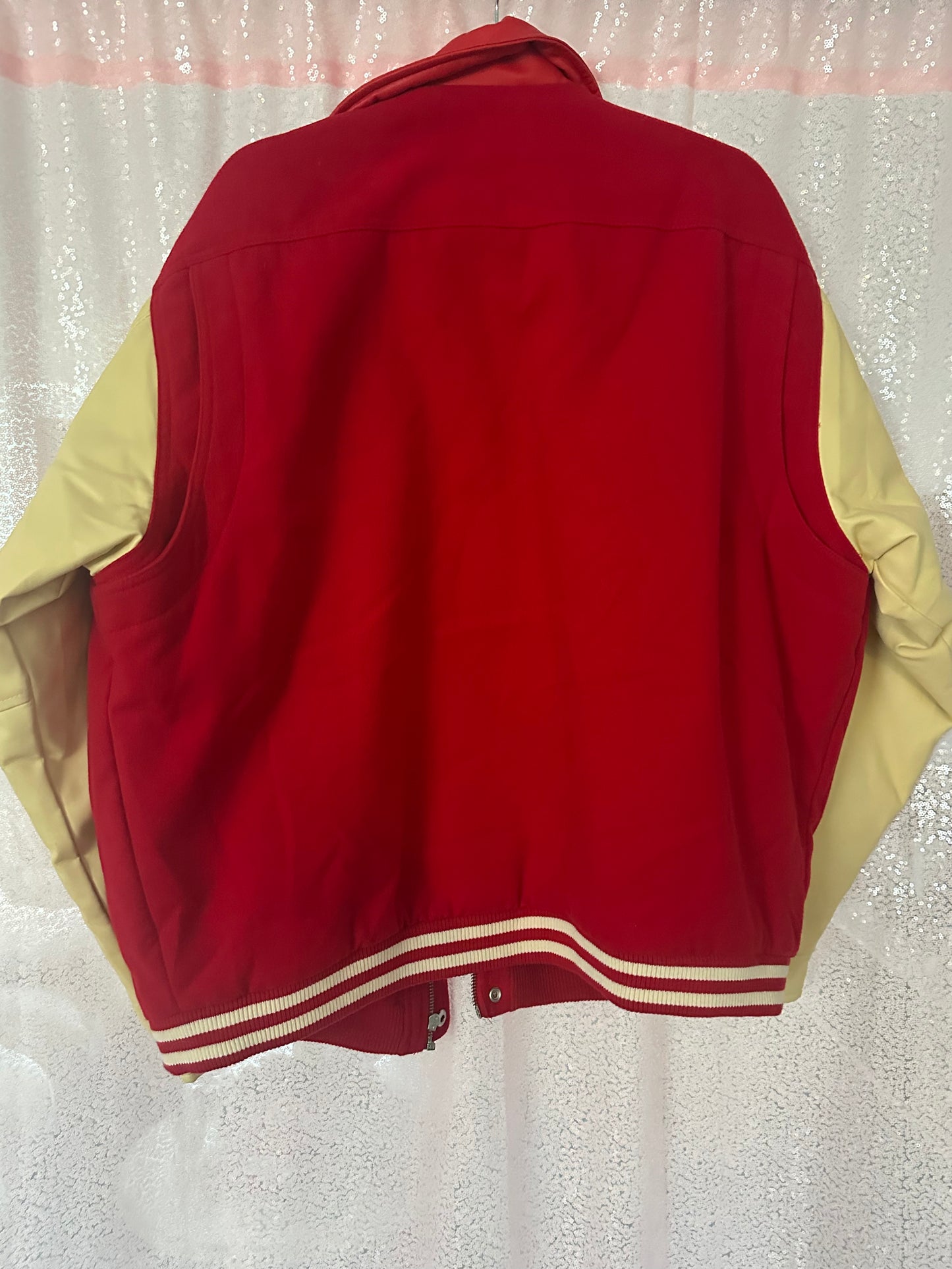 HOUSE OF SUNNY oversized varsity jacket size LARGE