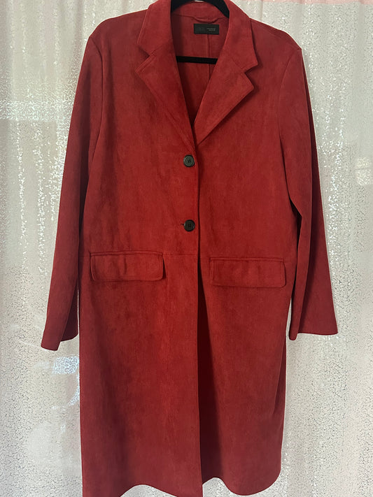 ZARA faux suede trench size XL