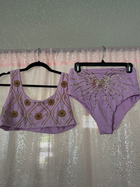 OCEANUS Swim suit Top XL/ Bottoms LARGE (please read)