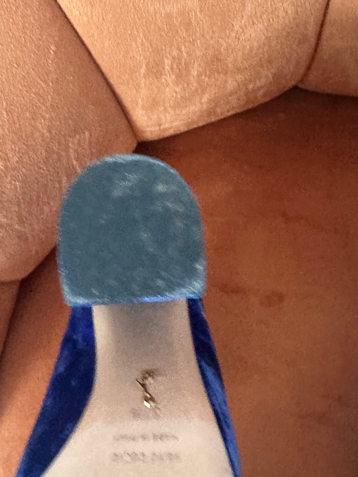 GIACOMO MILANO Velvet Mules size IT37.5