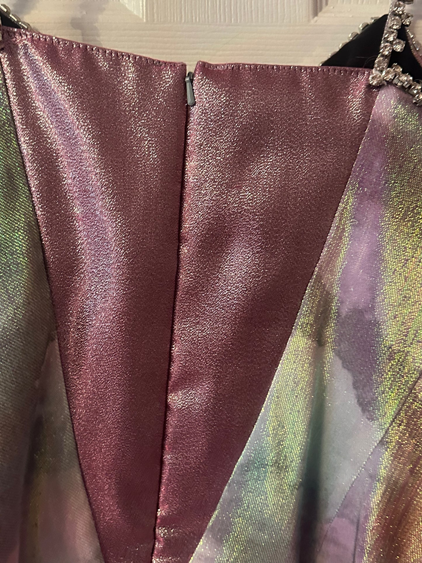 AREA rainbow cloud dress size Size LARGE (HEAVILY ALTERED PLS READ)