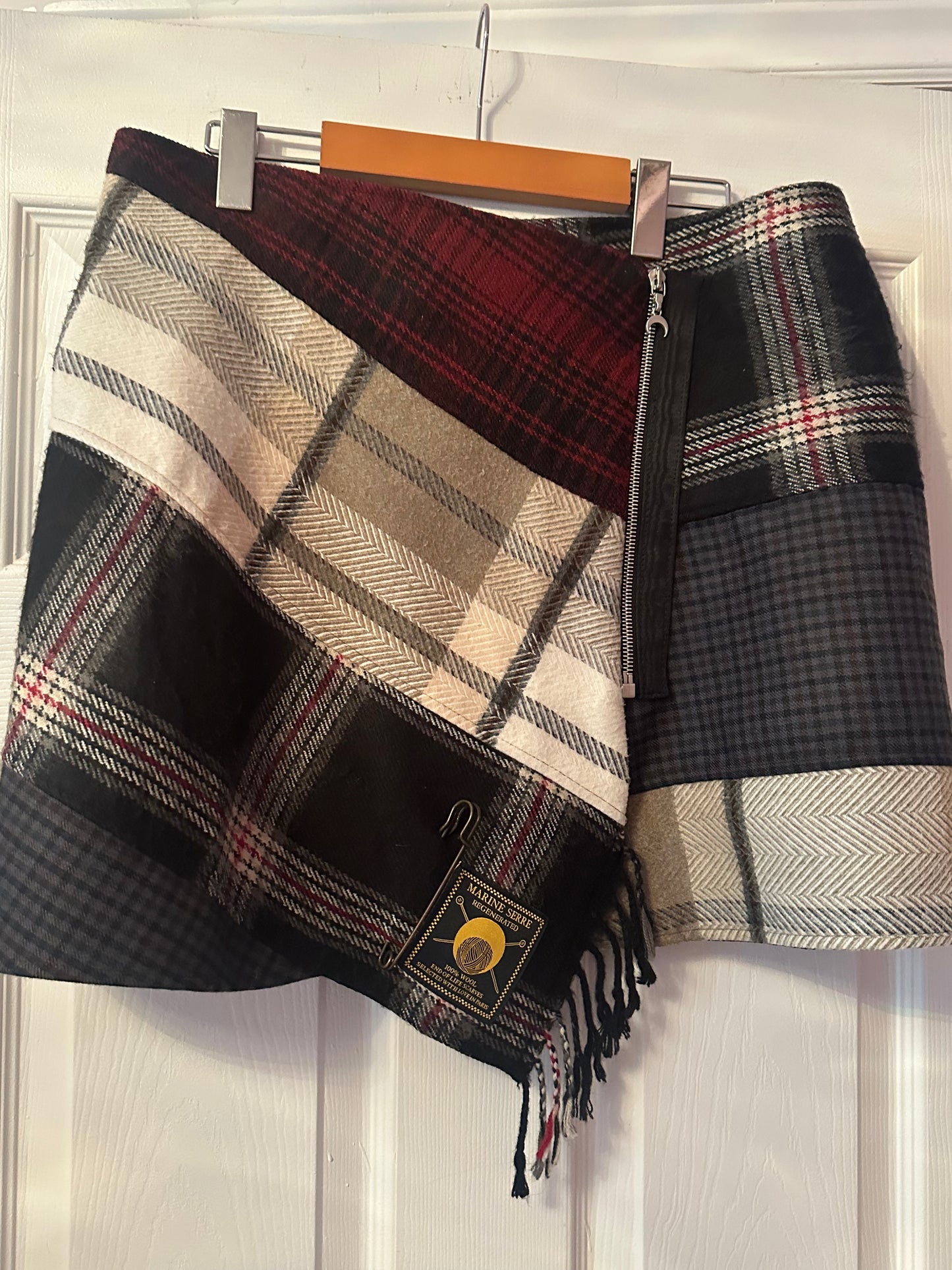 MARINE SERRE SCARF SKIRT SIZE IT40/ LARGE