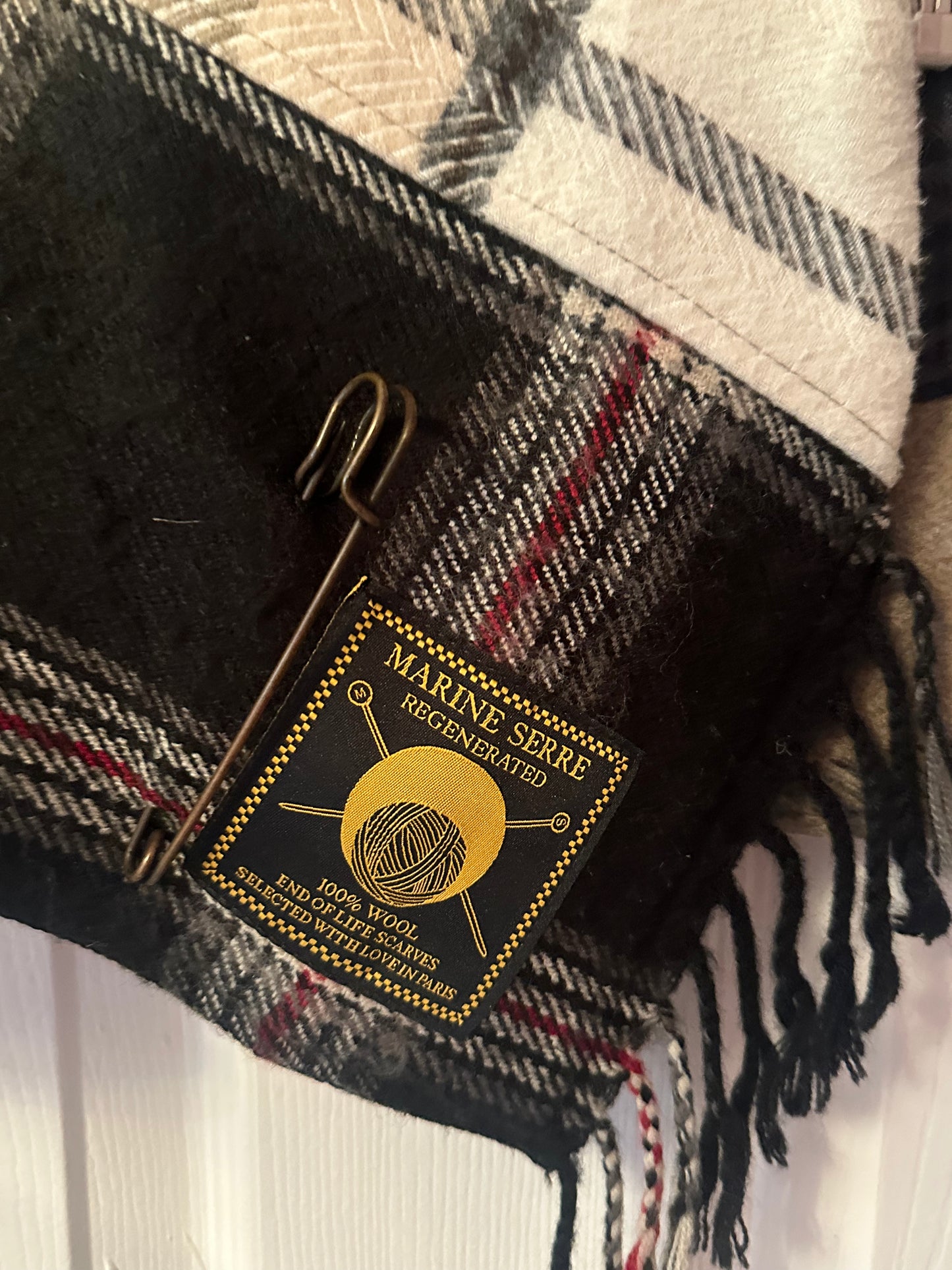 MARINE SERRE SCARF SKIRT SIZE IT40/ LARGE