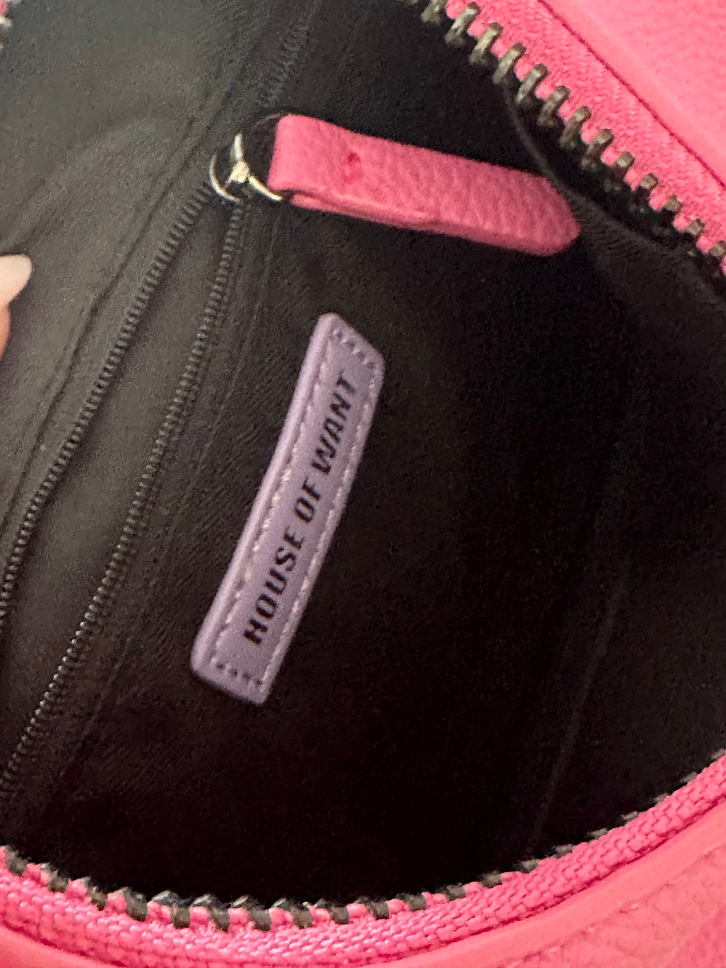 HOUSE OF WANT Pink purse