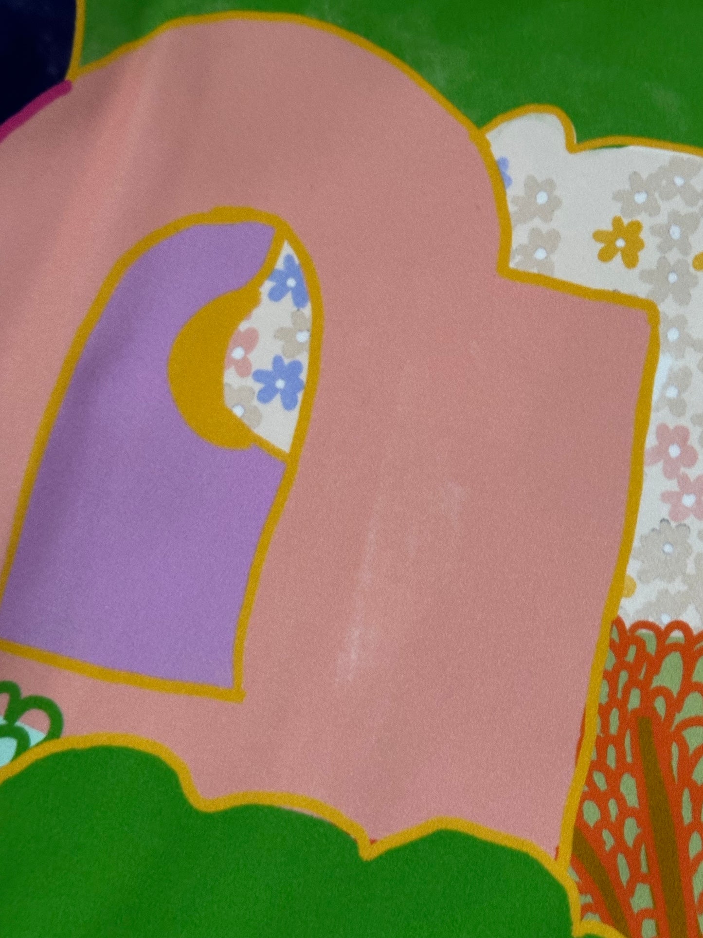 CELIA B colourful top size XL