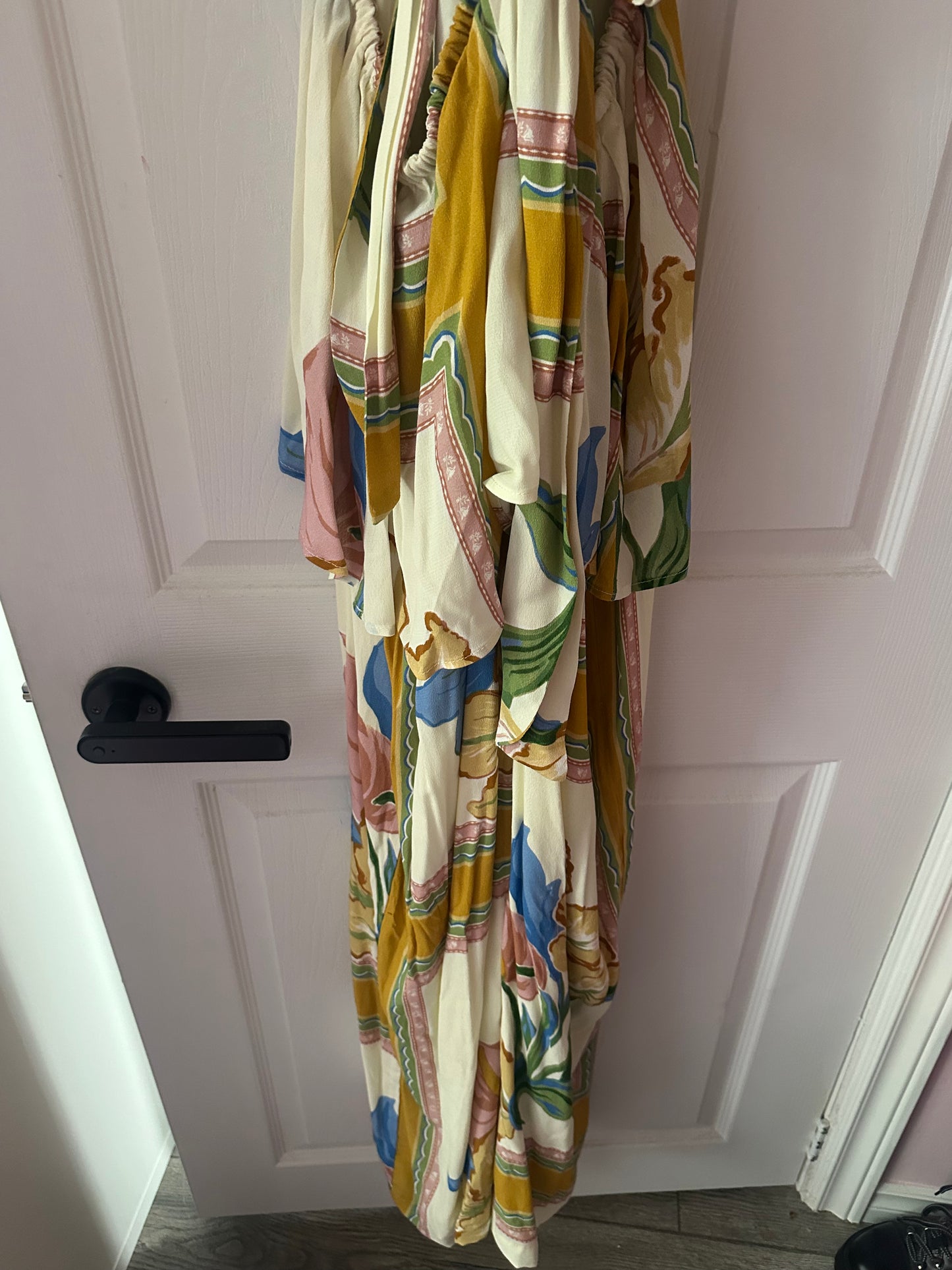 SABO cut out jumpsuit with peplum size XXL