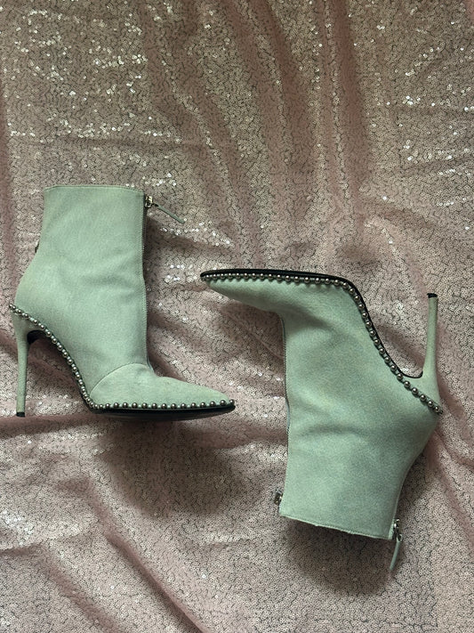 ALEXANDER WANG denim boots size IT38.5 (fits 7-8)