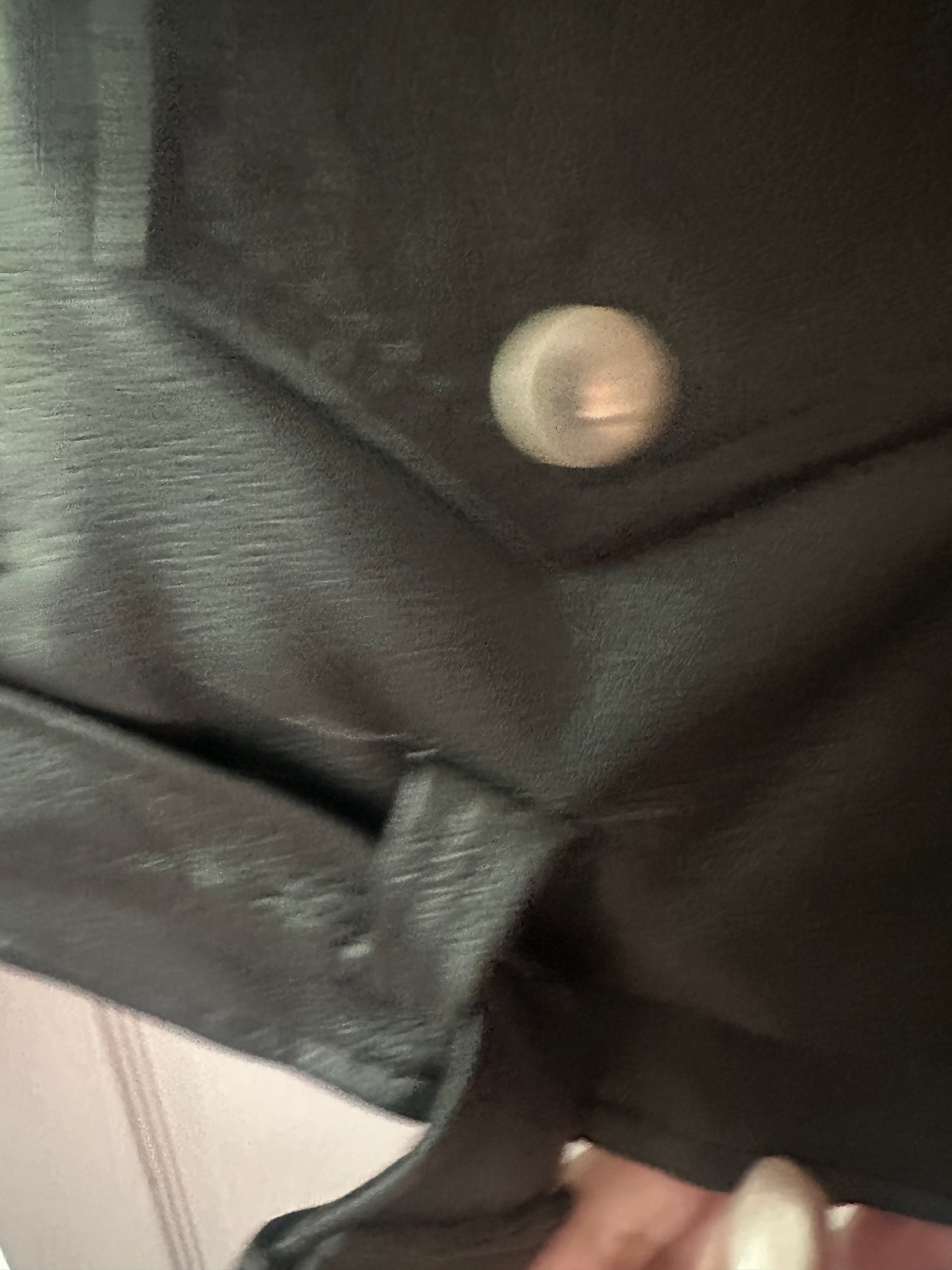 IK genuine leather punk jacket size LARGE