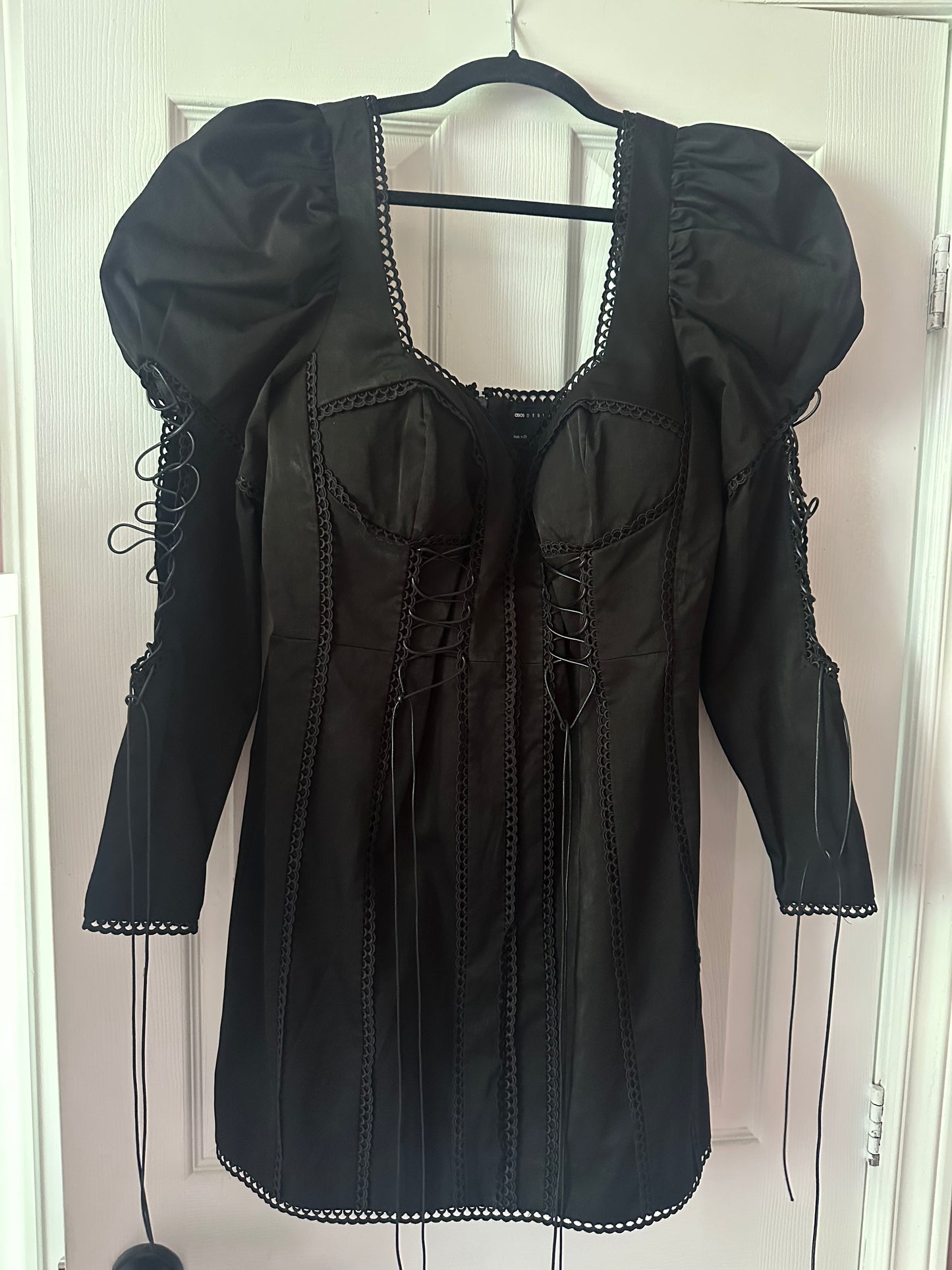 ASOS black dress size US14