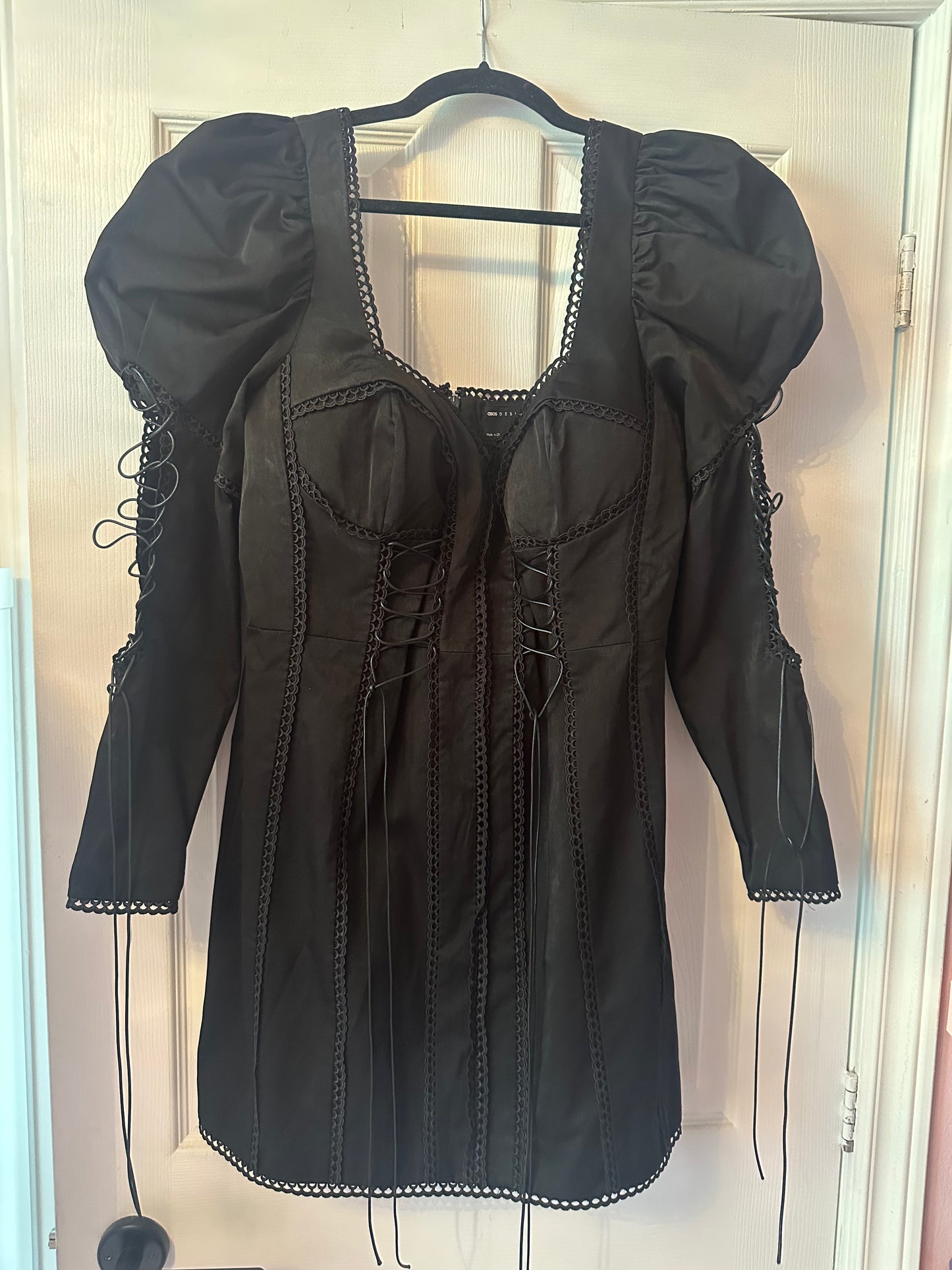 ASOS black dress size US14