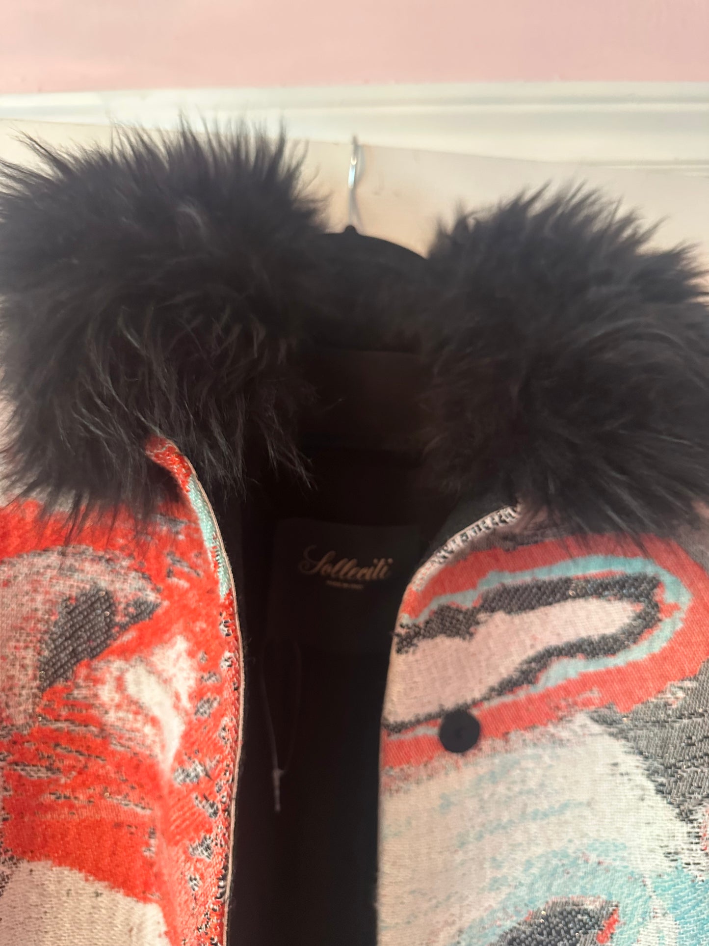 SOLLECITI Boucle coat (NO SIZE TAG FITS APPROX MEDIUM-LARGE)