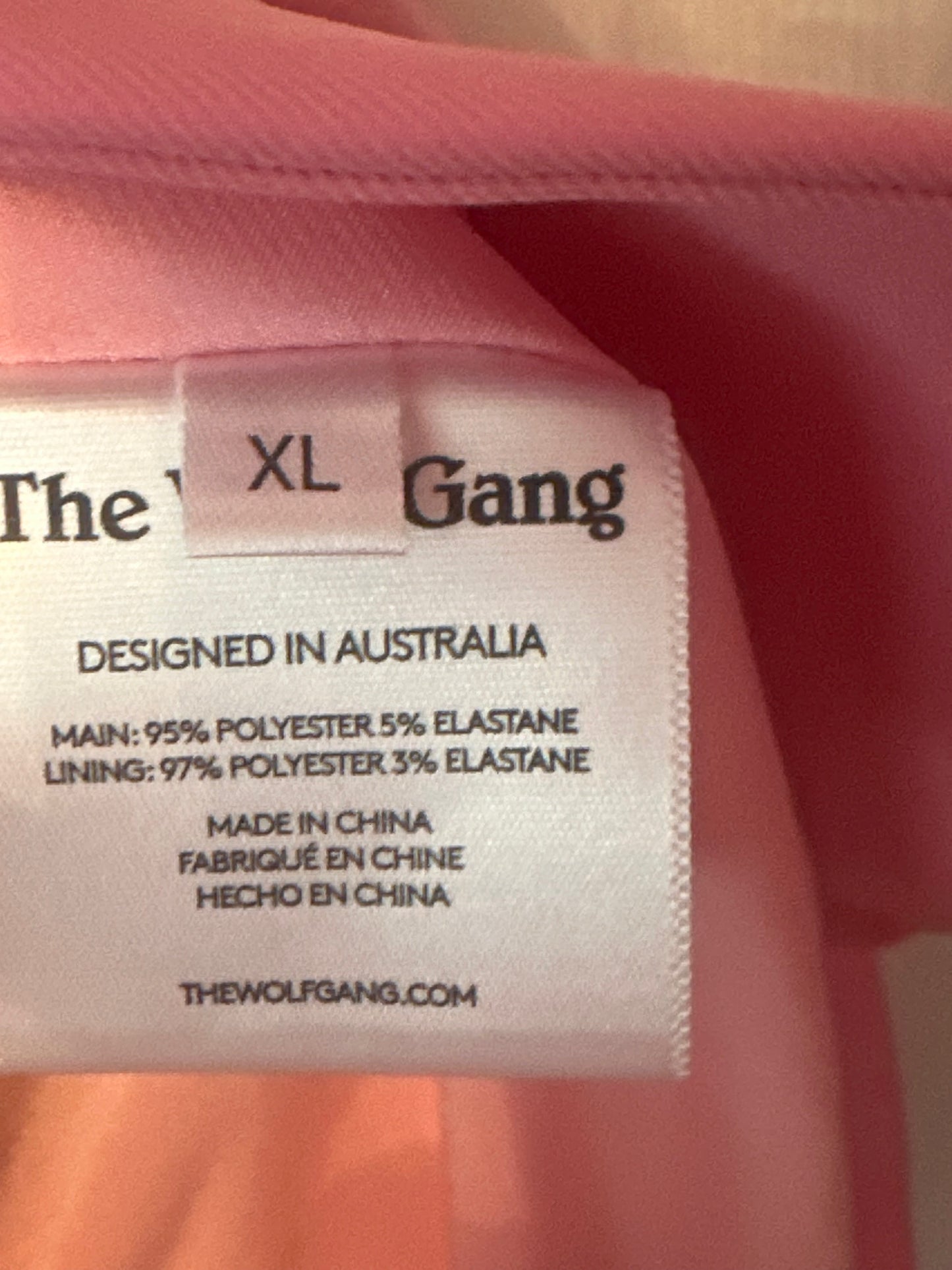 THE WOLF GANG Vest dress size XL (fits tighter)