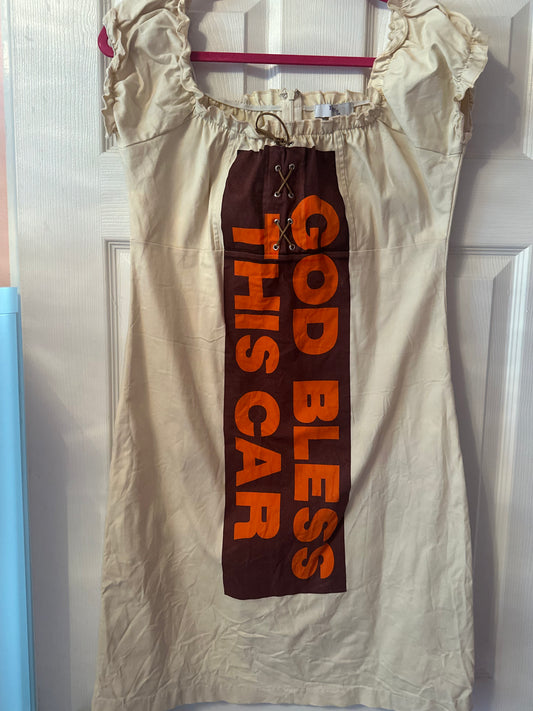 PRAYING car dress size XL (fits more like LARGE)