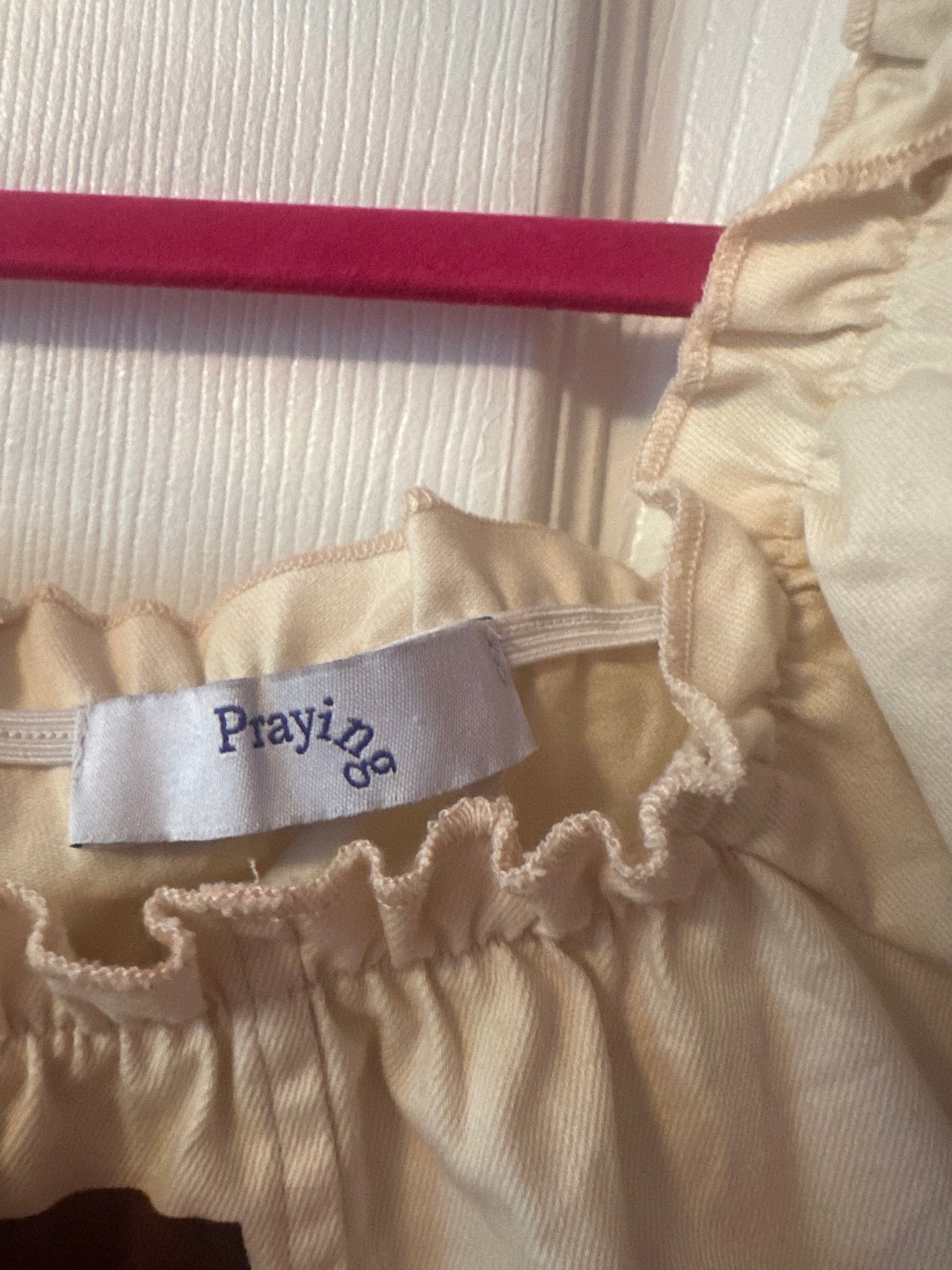 PRAYING car dress size XL (fits more like LARGE)