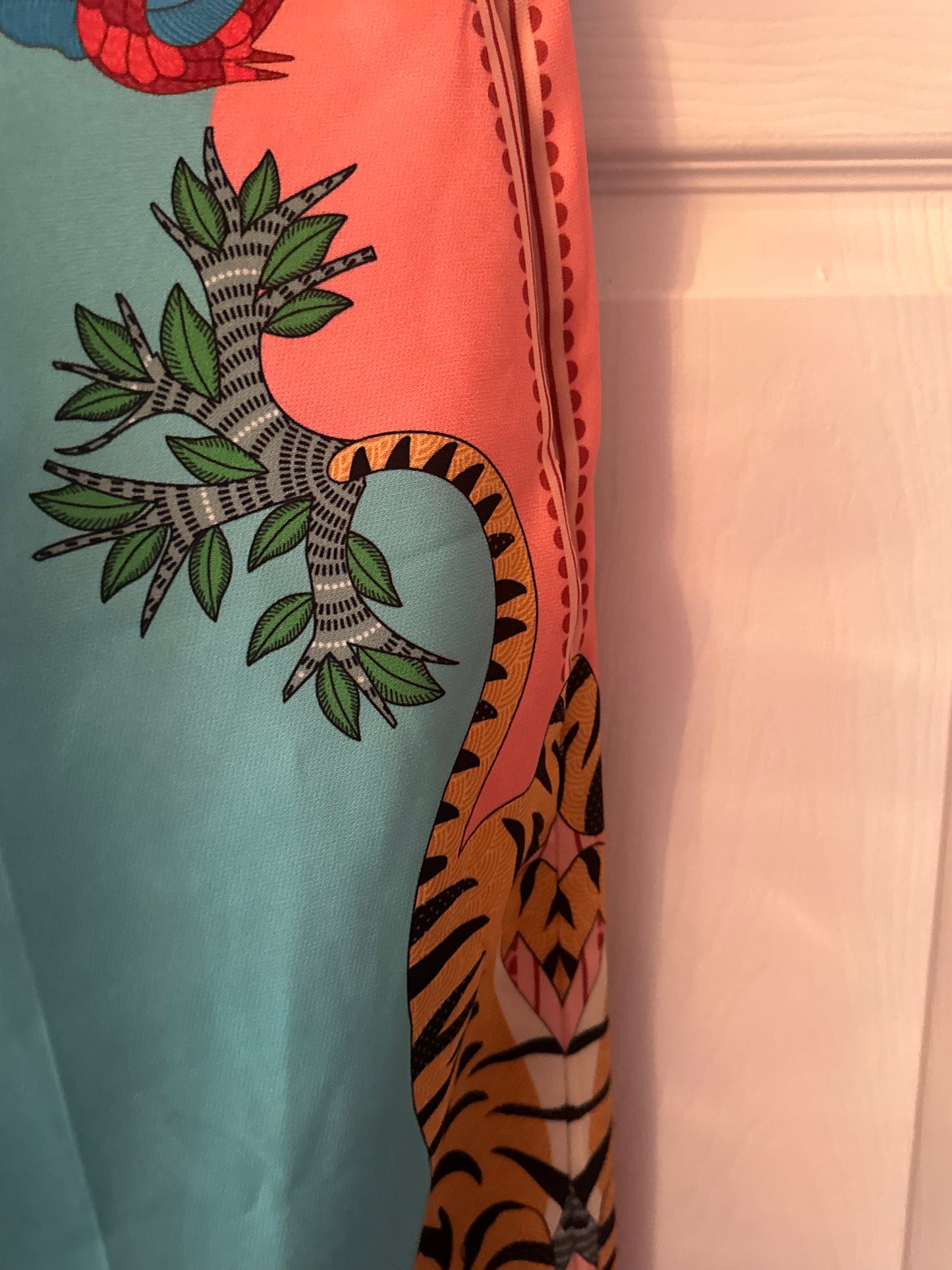 LIMERICK CHEETAH PANTS size 3XL (PANTS HAVE BEEN ALTERED SIZE FITS TIGHT)