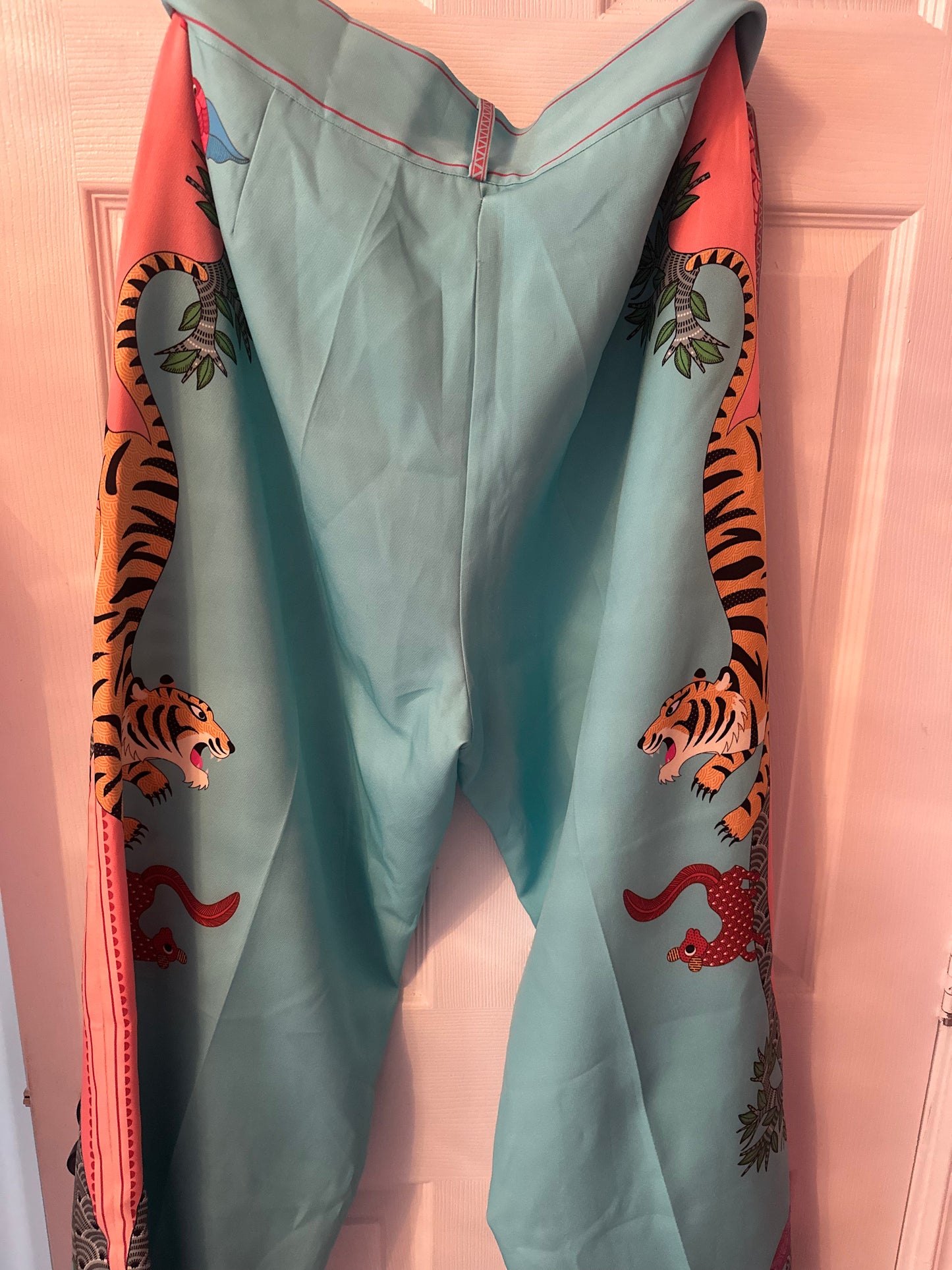 LIMERICK CHEETAH PANTS size 3XL (PANTS HAVE BEEN ALTERED SIZE FITS TIGHT)