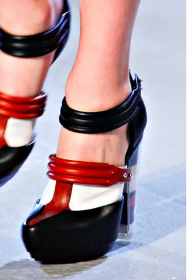 RODARTE Sand heels (seen on runway) size IT39 (US9) (AS IS SEE IMAGES)